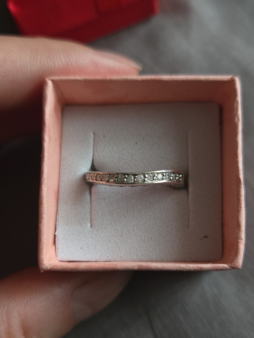 Vintage Diamond Wedding Band